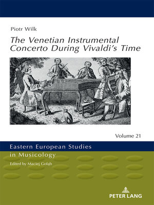 cover image of The Venetian Instrumental Concerto During Vivaldis Time